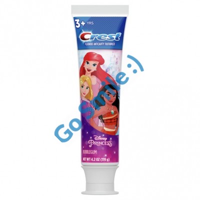 Crest Kid's Toothpaste featuring Disney Princesses Bubblegum Flavor  