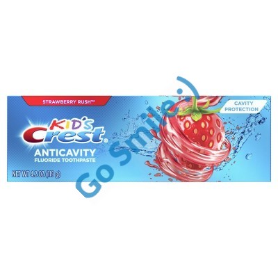 Crest Kid's Fluoride Anticavity Toothpaste Strawberry Rush