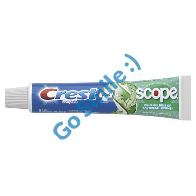 Зубная паста Crest Complete Whitening + Scope