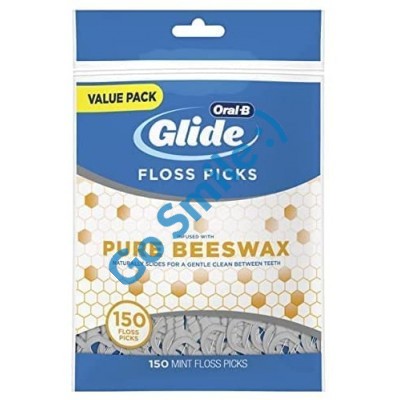 Зубная нить Oral-B Complete Glide Dental Floss Picks Pure Beeswax