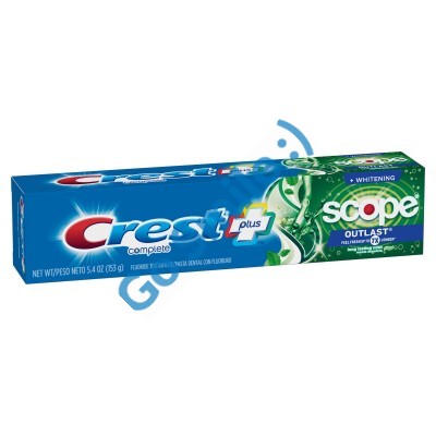 Crest Complete Whitening + Scope Mint Outlast Toothpaste