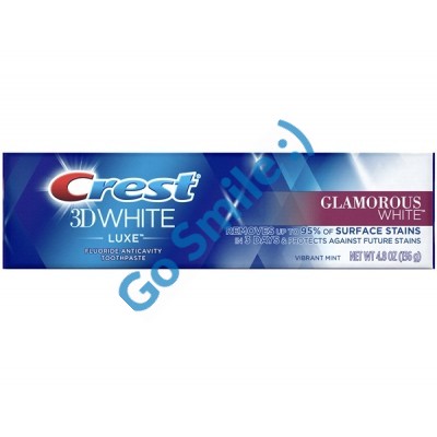 Зубная паста Crest 3D White Luxe Glamorous White
